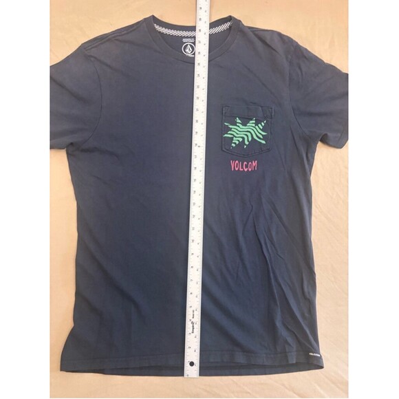 Volcom T-shirt Men's Size L Blue - Picture 4 of 8